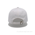 Cappellino da baseball bianco costruito